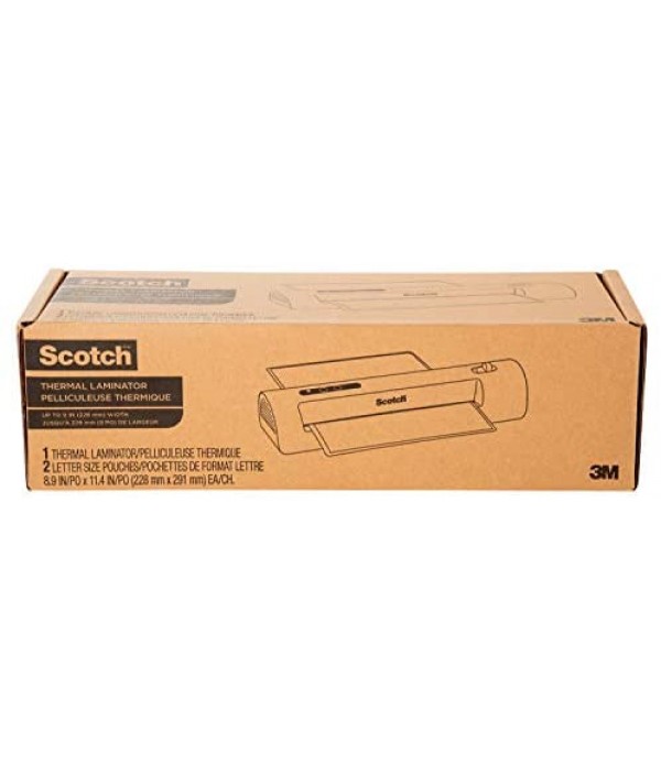 Scotch Thermal Laminator, 2 Roller System for a Professional Finish, Use for Home, Office or School, Suitable for use with Photos (TL901X)