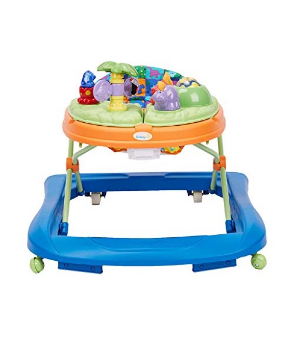 Safety 1st Dino Sounds 'n Lights Discovery Baby Walker with Activity Tray