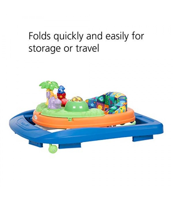Safety 1st Dino Sounds 'n Lights Discovery Baby Walker with Activity Tray