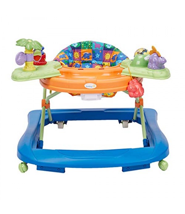 Safety 1st Dino Sounds 'n Lights Discovery Baby Walker with Activity Tray