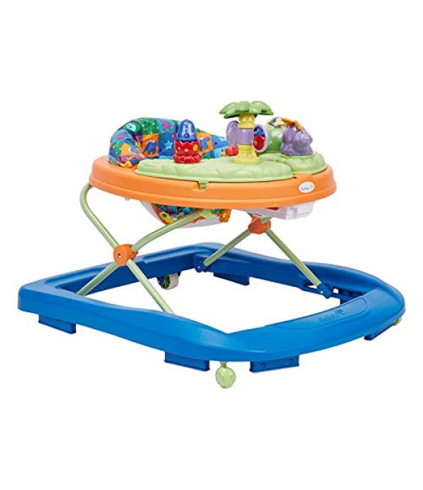 Safety 1st Dino Sounds 'n Lights Discovery Baby Walker with Activity Tray