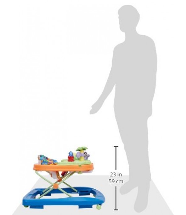 Safety 1st Dino Sounds 'n Lights Discovery Baby Walker with Activity Tray