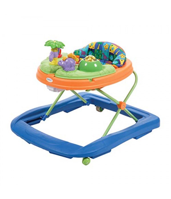Safety 1st Dino Sounds 'n Lights Discovery Baby Walker with Activity Tray