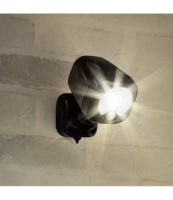 Ring Smart Lighting – Spotlight, Battery-Powered, Outdoor Motion-Sensor Security Light, Black (Ring Bridge required)
