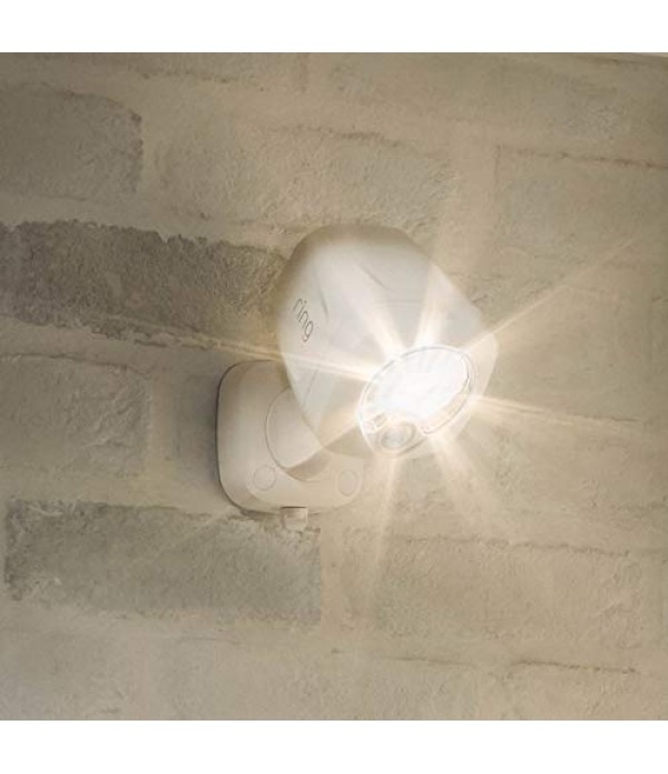 Ring Smart Lighting – Spotlight, Battery-Powered, Outdoor Motion-Sensor Security Light, Black (Ring Bridge required)