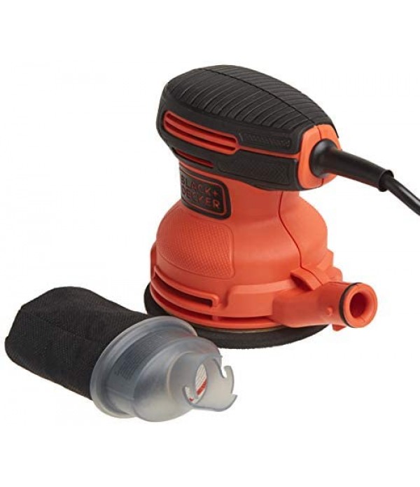 BLACK+DECKER Random Orbit Sander, 5-Inch (BDERO100)