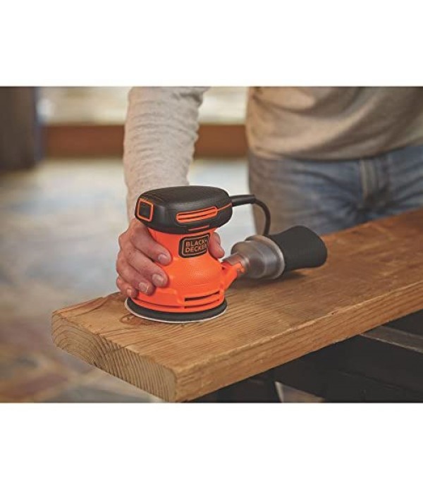 BLACK+DECKER Random Orbit Sander, 5-Inch (BDERO100)