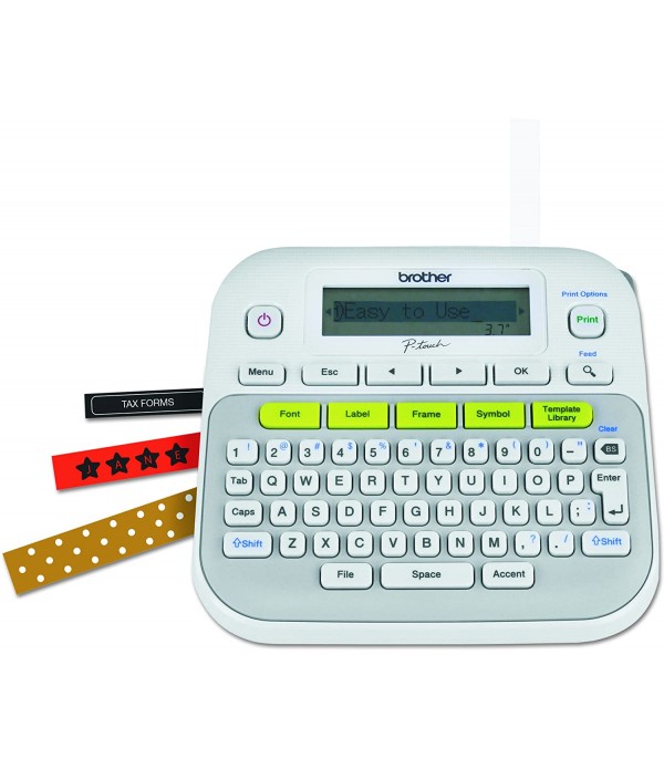 Brother P-touch, PTD210, Easy-to-Use Label Maker, ...