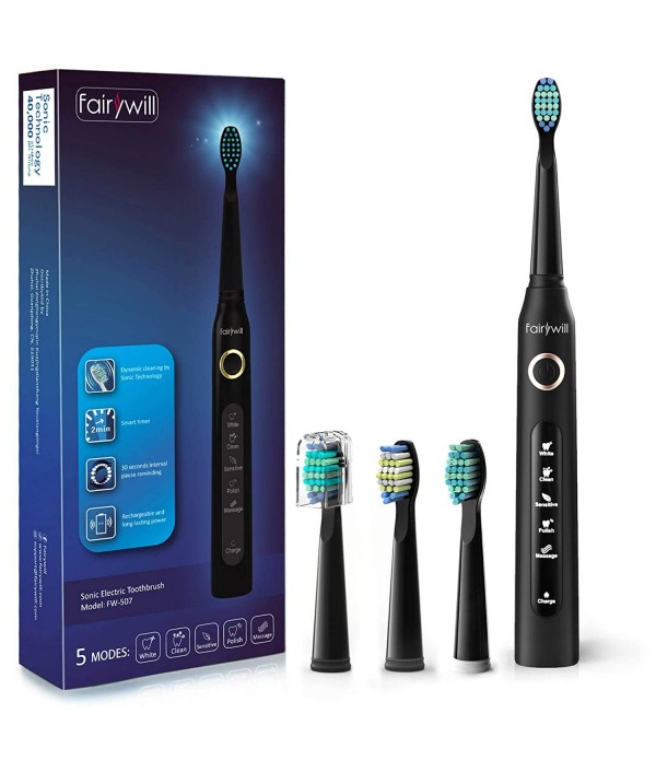 Fairywill Electric Toothbrush Powerful Sonic Clean...