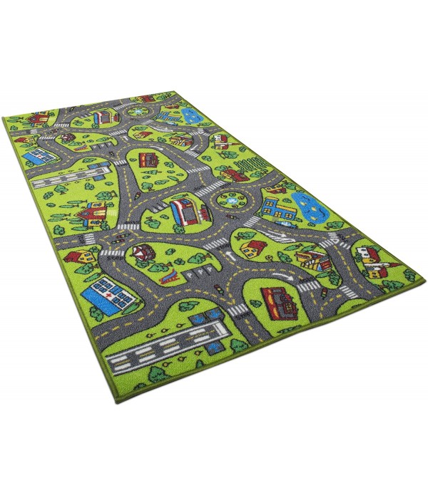 Kids Carpet Playmat Rug City Life Great for Playin...