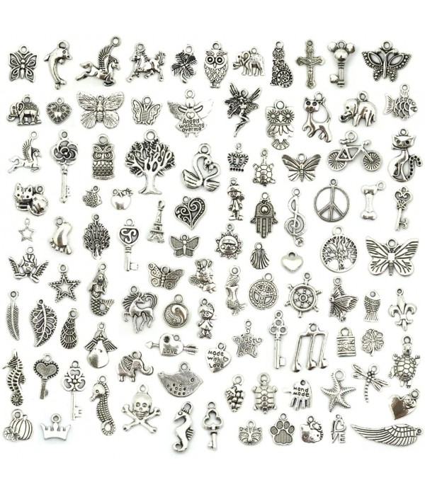 JIALEEY Wholesale Bulk Lots Jewelry Making Silver ...