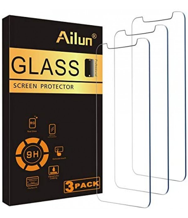 Ailun Glass Screen Protector Compatible for iPhone 11/iPhone XR, 6.1 Inch 3 Pack Tempered Glass 2.5D Edge Anti Scratch Work with Most Case