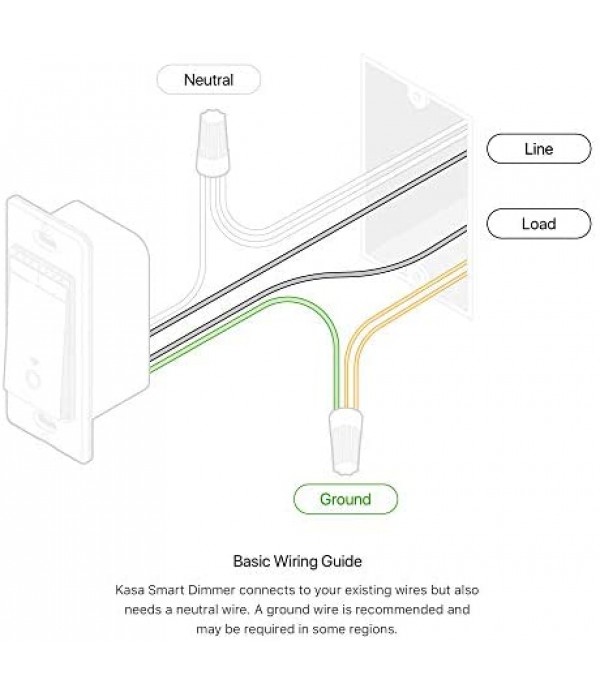Kasa Smart Dimmer Switch by TP-Link, Single Pole, Needs Neutral Wire, WiFi Light Switch for LED Lights, Works with Alexa and Google Assistant, UL Certified, 3-Pack(HS220P3)