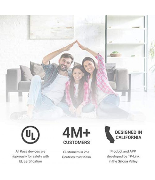 Kasa Smart Dimmer Switch by TP-Link, Single Pole, Needs Neutral Wire, WiFi Light Switch for LED Lights, Works with Alexa and Google Assistant, UL Certified, 3-Pack(HS220P3)