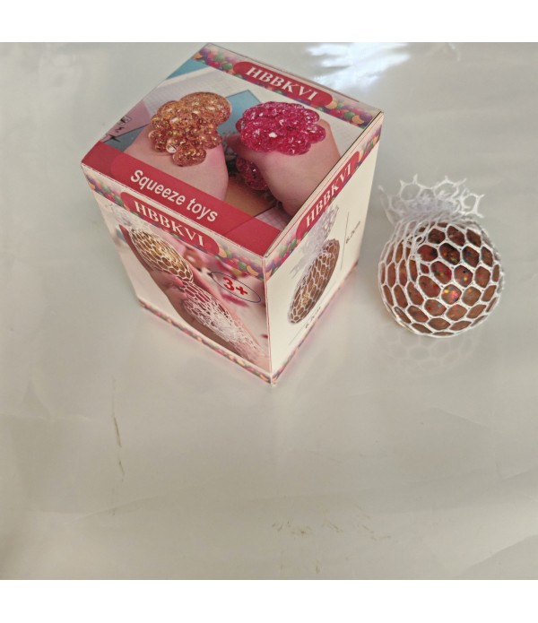 HBBKVI Squeeze Toys Stress Balls,Squishy Balls Fidget for Adults Stress Relief, Netos Squishies Ball Sticky Balls, Squeeze Balls Colorful Balls