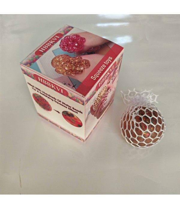 HBBKVI Squeeze Toys Stress Balls,Squishy Balls Fidget for Adults Stress Relief, Netos Squishies Ball Sticky Balls, Squeeze Balls Colorful Balls