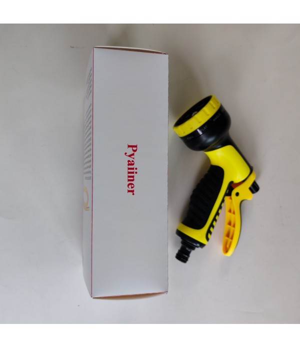 Pyaiiner Garden Hose Sprayers Watering Patterns,Slip Resistant for Plants,Lawn,Washing Cars,Cleaning,Showering Pets & Outdoor Fun