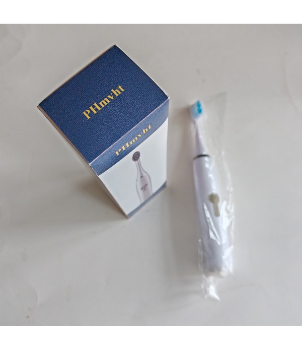 PHmvht Electric Toothbrushes Rechargeable Electric Power Toothbrush White