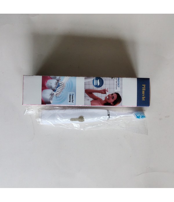 PHmvht Electric Toothbrushes Rechargeable Electric Power Toothbrush White