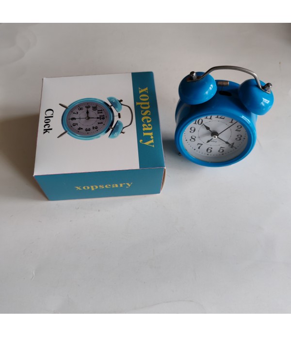 xopseary Clocks Alarm Clock Twin Bell Alarm Clock, Loud Alarm Great for Heavy Sleepers
