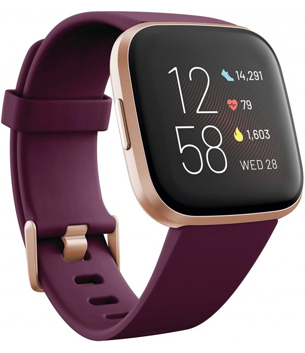 Fitbit Versa 2 Health and Fitness Smartwatch with ...